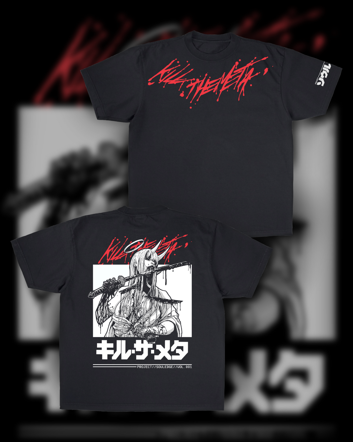 [PRE-ORDER] SOULEDGE "KILL THE META" T-SHIRT